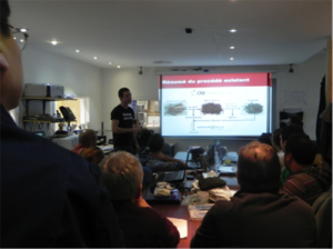 Presentation for the end of the master of Joey Labranche