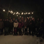 Light-up Snowshoes ride