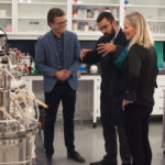 A visit from Lac Megantic’s member of Quebec parliament at ReSolve Energy Inc. infrastructures