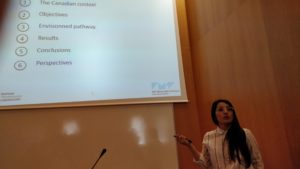 Présentation à ENERGY AND SUSTAINABILITY à Coimbra (Portugal)