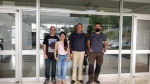 Contact avec l’équipe de Coimbra