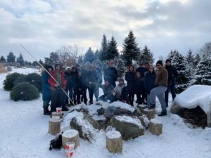 La récolte annuelle de biomasse de Noël du LTB