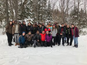 L’équipe du LTB à l’assaut du Mont Mégantic