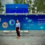 She’s never too far from the new innovations in renewable electricity!