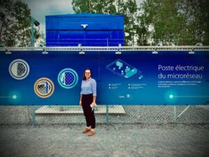 Elle n’est jamais très loin de nouvelles innovations en matière d’électricité renouvelable